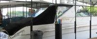 Sea Ray® 580 Super Sun Sport Sunshade-Top-Frame-OEM-G™ Factory Sunshade FRAME (no canvas) for Sunshade Top which is mounted off of the back of Radar Arch, OEM (Original Equipment Manufacturer)