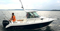 Photo of SeaSwirl Striper 2101WA Alaska, 2008: (Factory OEM website photo), viewed from Starboard Side 
