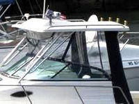 Photo of SeaSwirl Striper 2101WA, 2008: Hard-Top, Connector, Side Curtains, Aft-Drop-Curtain, viewed from Port Side 