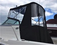 Photo of SeaSwirl Striper 2101WA, 2013: Bimini Top, Connector, Side and Aft Curtains, viewed from Port Rear 