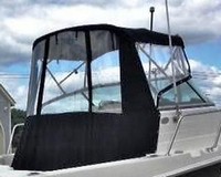 Photo of SeaSwirl Striper 2101WA, 2013: Bimini Top, Connector, Side and Aft Curtains, viewed from Starboard Rear 