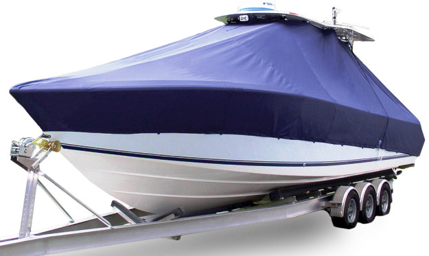 SeaVee 290 Soft Top, 20xx, TTopCovers™ T-Top boat cover, starboard front