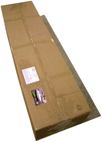 Picture of RNR-Marine™ Patent-Pending T-Topless™ Shadow™ T-Top kit in Box for Shipping