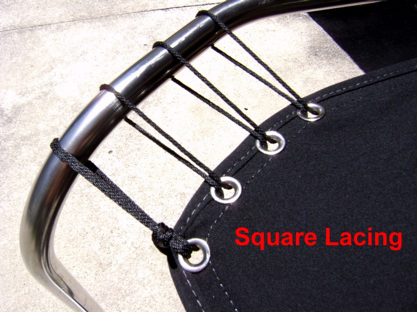 Square Lacing on Shadow™