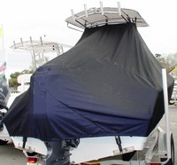 Photo of Sportsman Heritage 211 20xx TTopCover™ T-Top boat cover, Rear 