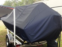 Photo of Sportsman Masters 207 20xx Boat-Cover LCC, viewed from Port Rear 