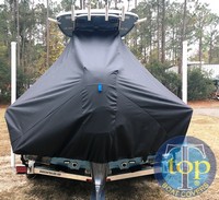 Photo of Sportsman Masters Platinum 227 20xx TTopCover™ T-Top boat cover, Rear 