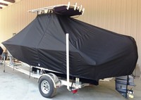 Photo of Sportsman Open 212 20xx TTopCover™ T-Top boat cover, viewed from Port Rear 