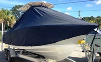 TTopCover™ Sportsman, Open Platinum 232, 20xx, T-Top Boat Cover, stbd front