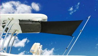 T-Shade-Kit™Carver(r) T-Shade(tm) 4, 5 or 6 foot Long X 5 foot Wide T-Top Shade Extension Kit connects to rear (or front) of a T-Top to provide additional shade AND RAIN protection (By comparison, the Laporte(r) Boat-Shade-Kits are stretchier and NOT usable in the rain)
