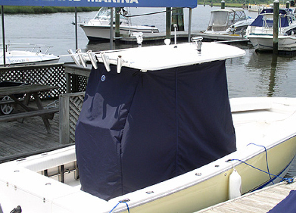 Cape Horn® Boats Factory Original (OEM) Canvas  Covers, T-Topless™  Folding T-Tops, Shade Kit, TTopCover, T-Top Curtains, Bimini-Tops