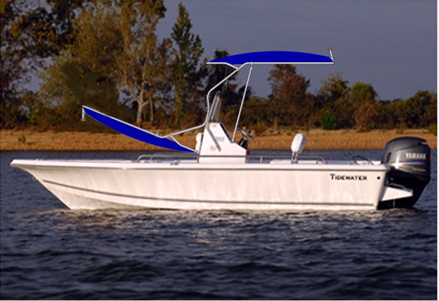 Tidewater 1900 BayMax, 2011, T-Topless™