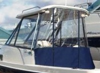 Photo of Trophy 2052 Alaska, 2004: Aft-Drop-Curtain, viewed from Port Rear 