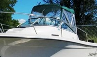 Photo of Trophy 2052 WA, 2003: Bimini Connector, Side Curtains, viewed from Port Front 