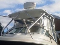 Photo of Trophy 2152 WA, 2011: Hard-Top, Front Connector, Side Curtains, viewed from Port Front 