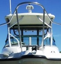 Photo of Trophy 2302 WA, 2002: Hard-Top, Front Connector, Side Curtains, Aft-Drop-Curtain, Front 