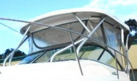 Photo of Wellcraft Coastal 232, 2007: Hard-Top, Connector, Side Curtains, viewed from Port Front 