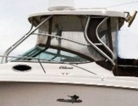Photo of Wellcraft Coastal 252, 2004: Hard-Top, Front Connector, Side Curtains, Aft-Drop-Curtain, viewed from Port Side 