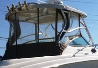 Photo of Wellcraft Coastal 252, 2004: Hard-Top, Front Connector, Side Curtains, Aft-Drop-Curtain, viewed from Starboard Rear 