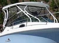Photo of Wellcraft Coastal 252, 2004: Hard-Top, Front Connector, Side Curtains, viewed from Starboard Front 