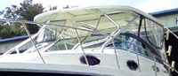 Photo of Wellcraft Coastal 270, 2007: Hard-Top, Front Connector, Side Curtains, viewed from Port Front 