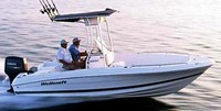 Photo of Wellcraft Fisherman 200, 2005: Factory T-Top, viewed from Starboard Side Wellcraft website 
