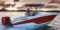 Photo of Wellcraft Fisherman 222, 2017 Factory T-Top, viewed from Starboard Rear Wellcraft website 