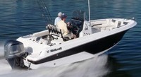 Photo of Wellcraft Fisherman 222, 2017 viewed from Starboard Rear, Above Wellcraft website 