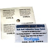 Boat-Cover-EF-Adhesive-Patch™Adhesive  Patch with Alignment Grommet in center for Support Pole Snap