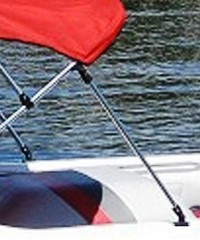 Bimini-Top-WL-Strut-Braces-Alum™Westland(r) p/n H70A: Pair (Port and Starboard) of 46-inch Aluminum Rear Top Brace Assemblies (click for full-size picture) Bimini-Top-WL-Strut-Braces-Alum™Westland(r) p/n H70A: Pair (Port and Starboard) of 46-inch Aluminum Rear Top Brace Assemblies