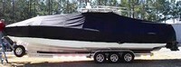 Photo of Yellowfin 36CC 19xx TTopCover™ T-Top boat cover, viewed from Port Side 