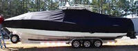 Photo of Yellowfin 36CC 20xx TTopCover™ T-Top boat cover, viewed from Port Side 
