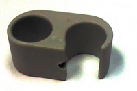 Stanchion-Clips-7/8-Grey-OEM-T&trade;Set of (12)each 7/8-inch Diameter Stanchion Clips, Taylor-Made/Ameritex p/n 40400442