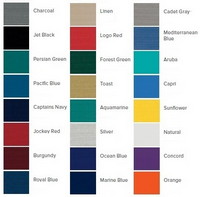 Angola Sunbrella Color Chart