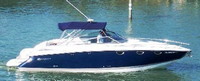 Photo of Cobalt 323, 2006: Bimini Top, viewed from Starboard Side  (Factory OEM) 