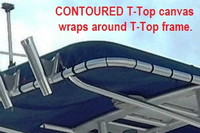 New Sunbrella® CONTOURED T-Top Canvas