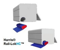 Rail-Lok-HC-Clips-5&trade;Set of (5) Grey Harris(r) Rail-Lok-HC(tm) Clips (typically used by Harris(r) and Cypress Cay(r))