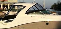 Photo of Factory OEM Rinker 290 Express, 2020: Arch Connector, Side Curtains, Camper Top, Camper Side Curtains, Starboard Side   