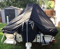 Photo of Sea-Pro&reg; 180CC 19xx LaPorte&trade; T-TopCover TTopCover&trade; T-Top boat cover, rear from RnR-Marine&trade; 