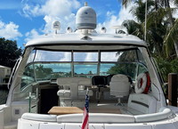 Photo of Sea Ray 52 Sundancer, 2007: Hard-Top, Visor and Side Curtains, Inside 