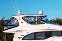 Photo of Factory OEM Sea Ray 540 Cockpit Motor Yacht, 2001: Bridge Hard-Top Full Enclosure, starboard   