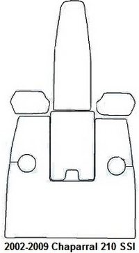 Carpet-Set_Snap-In-Carpet_CHP210SSI04-08&trade;SKU# CHP210SSI04-08, (5) piece Snap-In Marine Carpet Mat Set (4 Cockpit, 1 Bow) for 2002-2009 Chaparral(r) 210 SSI bowrider. Custom fit mat(s) offered in Marine Carpet (Berber, Cut Pile or Marine Tuft with AquaLoc(tm) or HydraBak(tm) backing) OR Marine Weave Vinyl (with thick Vinyl backing) (these backings do NOT degrade like some factory OEM black rubber backing), durable Sunbrella(r) edge binding and Stainless Steel Snaps